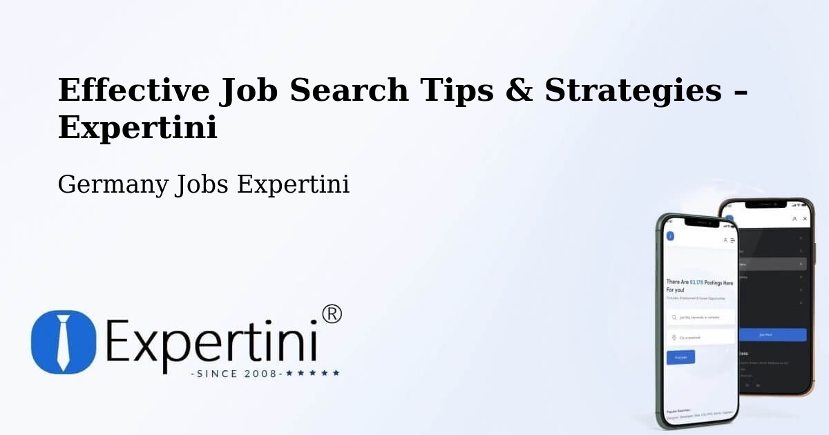 Job Search Tips & Strategies for Job Seekers – Eggenthal - Eggenthal, Germany Jobs Expertini